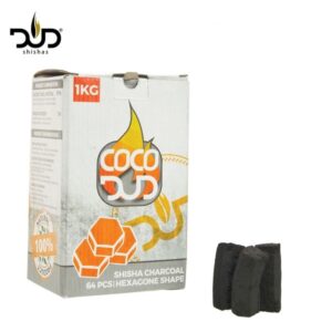 Oglje Kokosovo Dud Hexa 64pcs box / 1kg