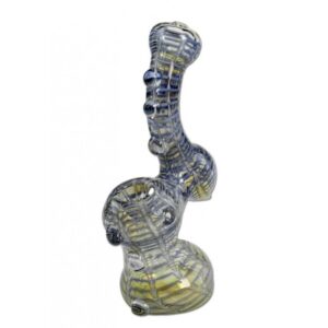 Pipa Bong Steklena 'Stripes Bubbler' 19cm