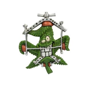 Magnet gumijast list konoplje Cannabuds 'Dentist'