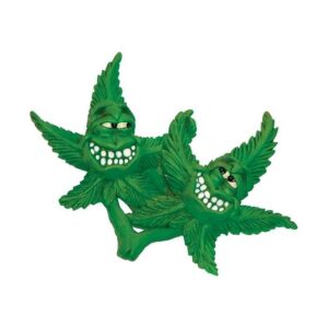 Magnet gumijast list konoplje Cannabuds 'Twins'