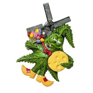 Magnet gumijast list konoplje Cannabuds 'Farmer'