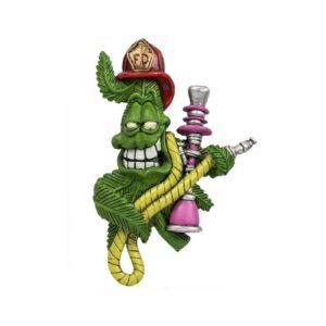 Magnet gumijast list konoplje Cannabuds 'FireMan'