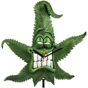 Ura Cannabuds 'Pendulum' Clock