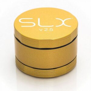 Mlinček SLX Aluminium Non Sticky Grinder 4-part 50mm Yellow Gold