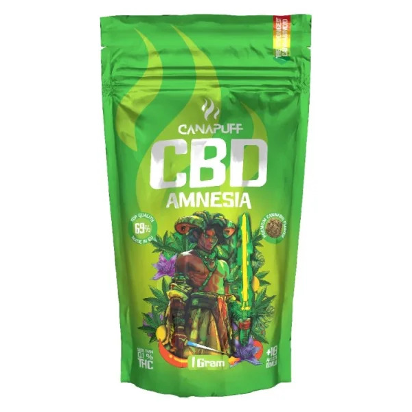 Vršički konoplje Amnesia 69% CBD 3g