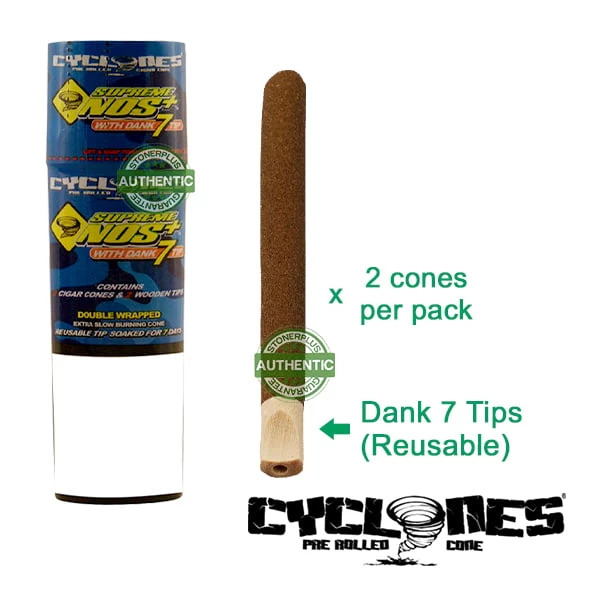 Blunt Cyclone Cone Wrap Supreme NOS+ 1/2
