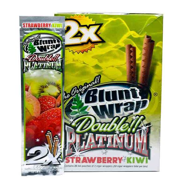 Blunt Double Platinum Jagoda Kivi 1/2