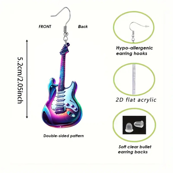 Uhani Kitara - slika 2