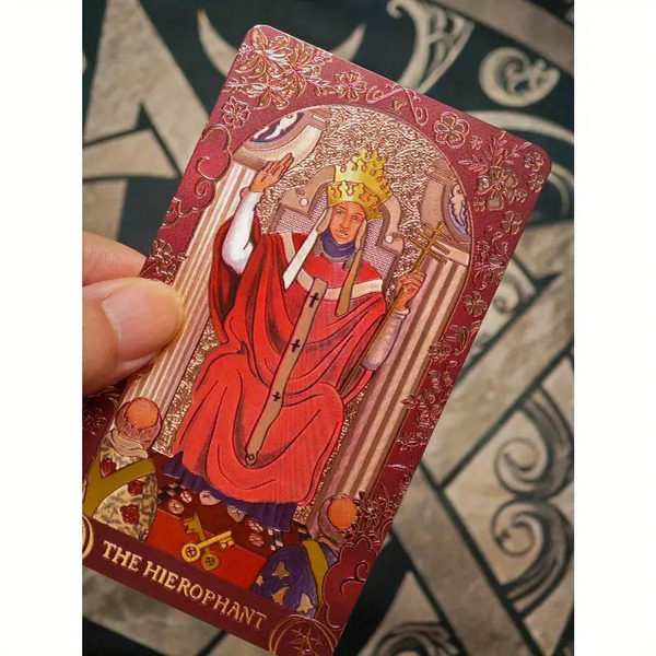 Tarot Gold Rdeč - slika 5