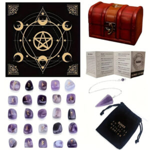 RUNE Amethyst Stone Set