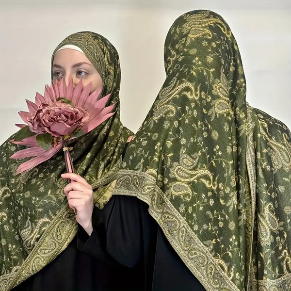 Ruta / Šal Parsley Green Forest Scarf - slika 5