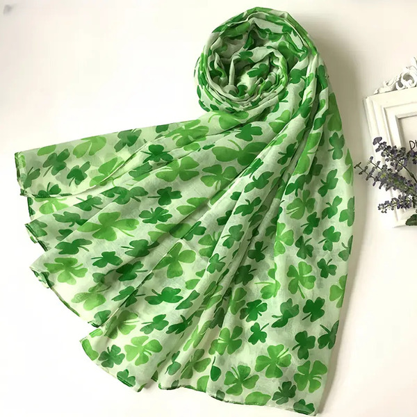 Ruta / Šal / St. Patrick's scarf - detelja