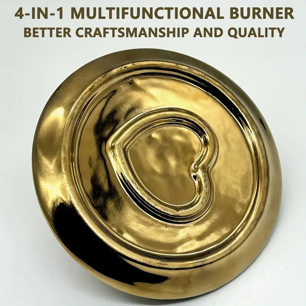 Keramično držalo za kadila Gold / Zlat - slika 6