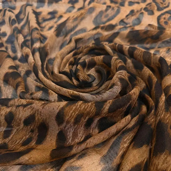 Ruta / Šal Leopard #1 Natural Scarf - slika 9