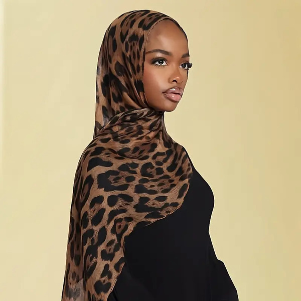 Ruta / Šal Leopard #1 Natural Scarf - slika 3