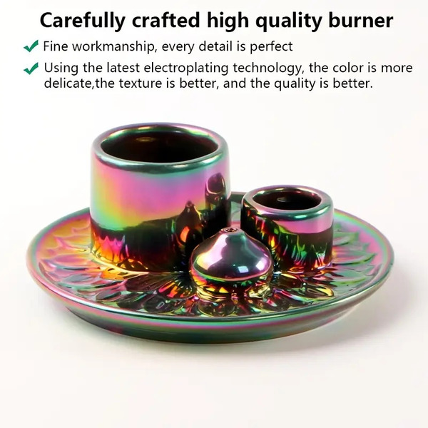 Keramično držalo za kadila Rainbow - slika 3