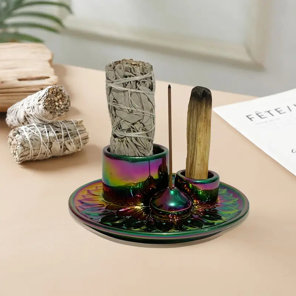 Keramično držalo za kadila Rainbow - slika 4