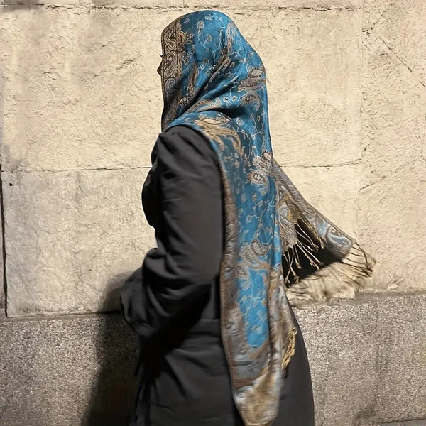 Ruta / Šal Parsley River / Lake Blue Scarf - slika 5