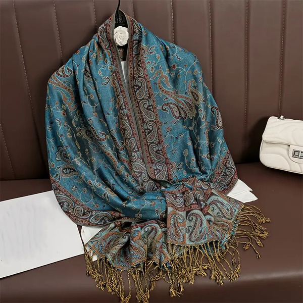 Ruta / Šal Parsley River / Lake Blue Scarf