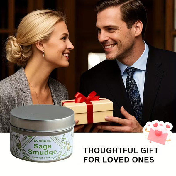 Sveča Sage#1 Beli Žajbelj za čistost - slika 10