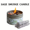 Sveča Sage#1 Beli Žajbelj za čistost
