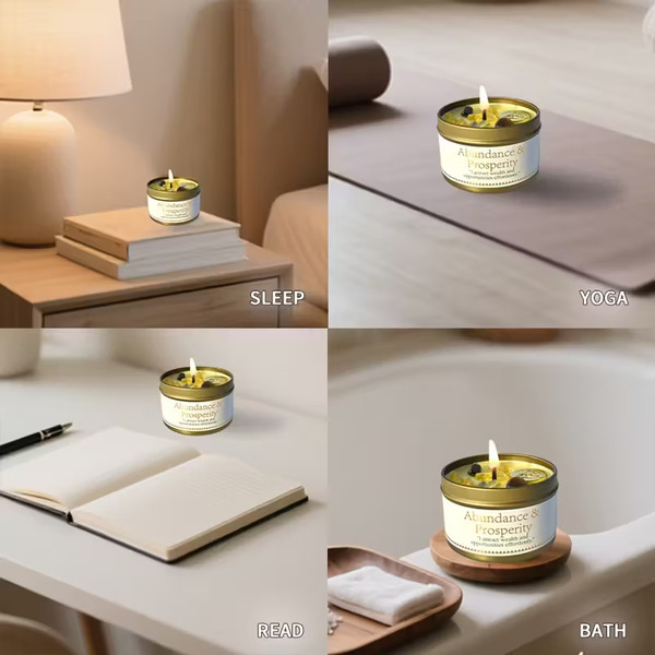 Sveča Abundance and prosperity za Uspeh - slika 11