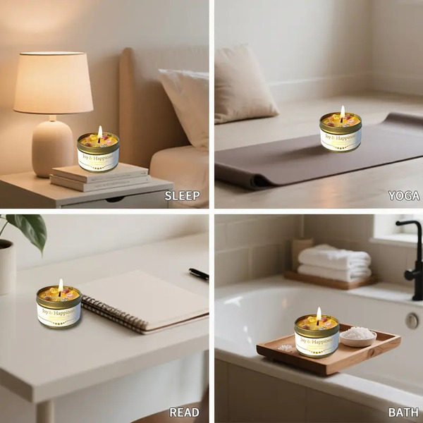 Sveča Joy and happiness za Veselje - slika 15