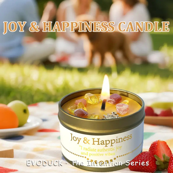 Sveča Joy and happiness za Veselje - slika 14