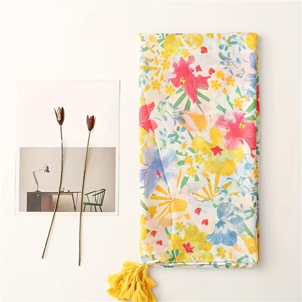 Ruta / Šal Boho Tropic Flower Scarf - slika 3