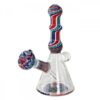 Pipa Steklena Bong Multicolor Blue