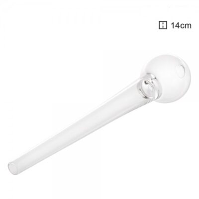 Pipa steklena 'Kawum' 14cm