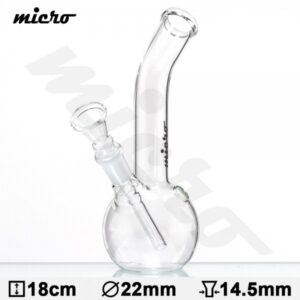 Pipa steklena 'Micro' Bong 18cm