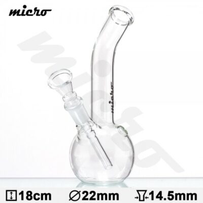 Pipa steklena 'Micro' Bong 18cm