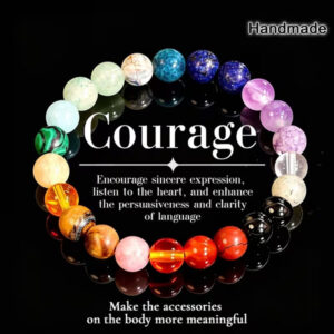 Zapestnica iz kristalov  - Pogum (za ravnovesje)