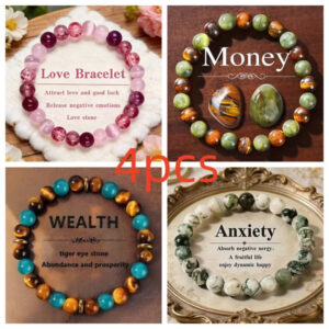 4 x Mix #3 Zapestnica iz kristalov