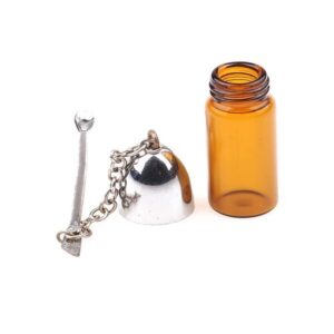 Alternative view of Medium Glass Bottle & Spoon On Vial 3,8cm