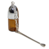Medium Glass Bottle & Spoon On Vial 3,8cm