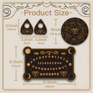 Lesena Podlaga Ouija 4 pcs - slika 2