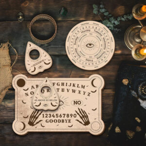 Lesena Podlaga Ouija 4 pcs - slika 5