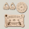 Lesena Podlaga Ouija 4 pcs