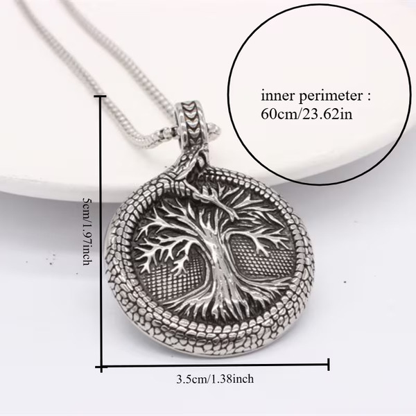Ouroboros Obesek Tree of Life - slika 4