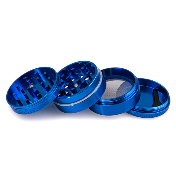 Mlinček Aluminium Grinder 'Blue' 4-part 50mm - slika 2