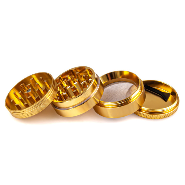 Mlinček Aluminium Grinder 'Gold' 4-part 40mm - slika 3
