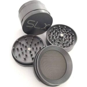 Mlinček SLX Aluminium Non Sticky Grinder 4-part 50mm Silver - slika 4