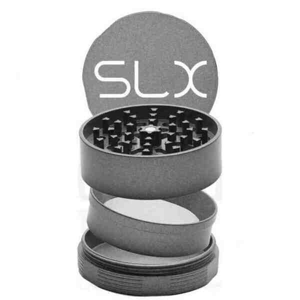 Mlinček SLX Aluminium Non Sticky Grinder 4-part 50mm Silver - slika 3