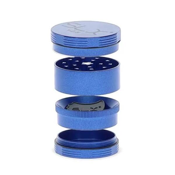 Mlinček SLX Aluminium Non Sticky Grinder 4-part 50mm Ocean Blue - slika 3