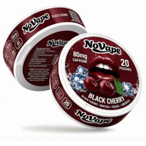 Coffeine NoVape Black Cherry Pouch