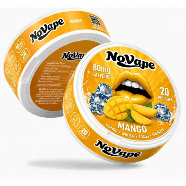 Coffeine NoVape Mango Pouch