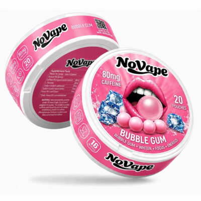 Coffeine NoVape Bubble Gum Pouch